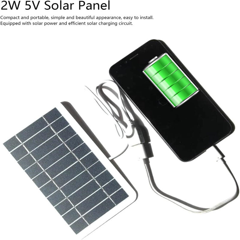 Portable Home Solar Panel Charger - Tech Supplies